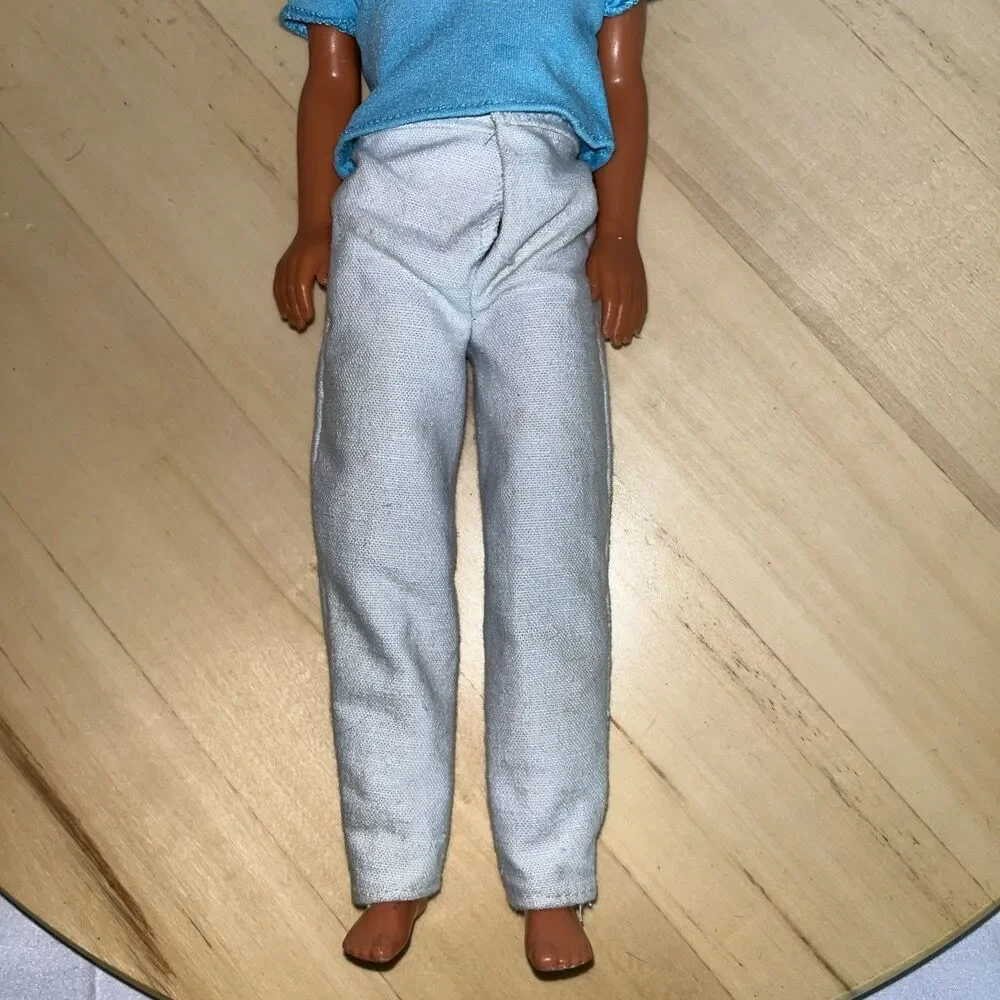 Ken Doll (Barbie) Molded Blonde Hair Blue Eyes 1968 Body/1983 head Vintage